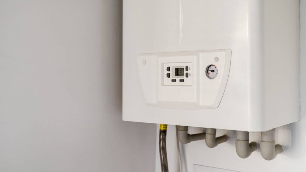 A tankless gas water heater might heat your water faster than other heater types.